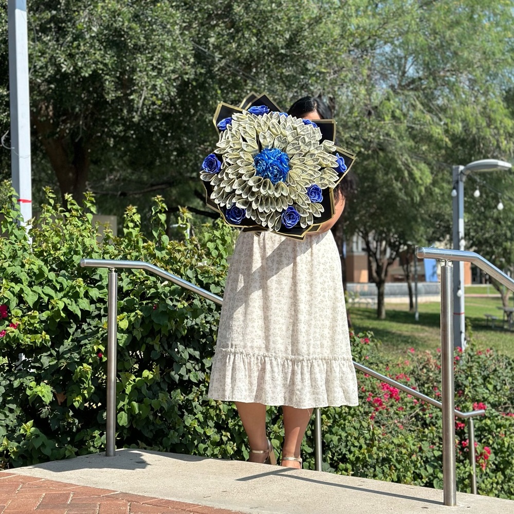 Floral Cream Midi dress